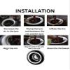19-Inch Portawall Whitewall Tire Sidewall Rings, 1-3/16-Inch Wide, Set of 4 view 4