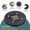 AlveyTech Rear Sprocket, Freewheel, & Chain Plate Guides for The Razor MX500 (Versions 22+), MX650 (Ver 15 and Up), & SX500 Dirt Rocket Bike - Replacement (15165070142 / W15128199013) view 2