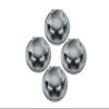 Aluminum Wheel Lock for 1:8 Arrma KRATON 6S / Outcast 6S / Notorious 6S / Typhon 6S / Talion 6S / KRATON 6S V5 / Notorious 6S V5 / 1:10 SENTON 6S - 4Pc Set Silver view 1