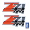 GMC Sierra Z71 4X4 Bedside Decals 2007-2013 Set of 2 GM Licensed view 2
