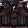 MAITE Custom Car Floor Mat Fit for Le.xus RC RC200t RC250 RC300 RC350 2016 2017 2018 Full Surrouded XPE Leather Waterproof Carpets Mats Black with Red Stitching view 1