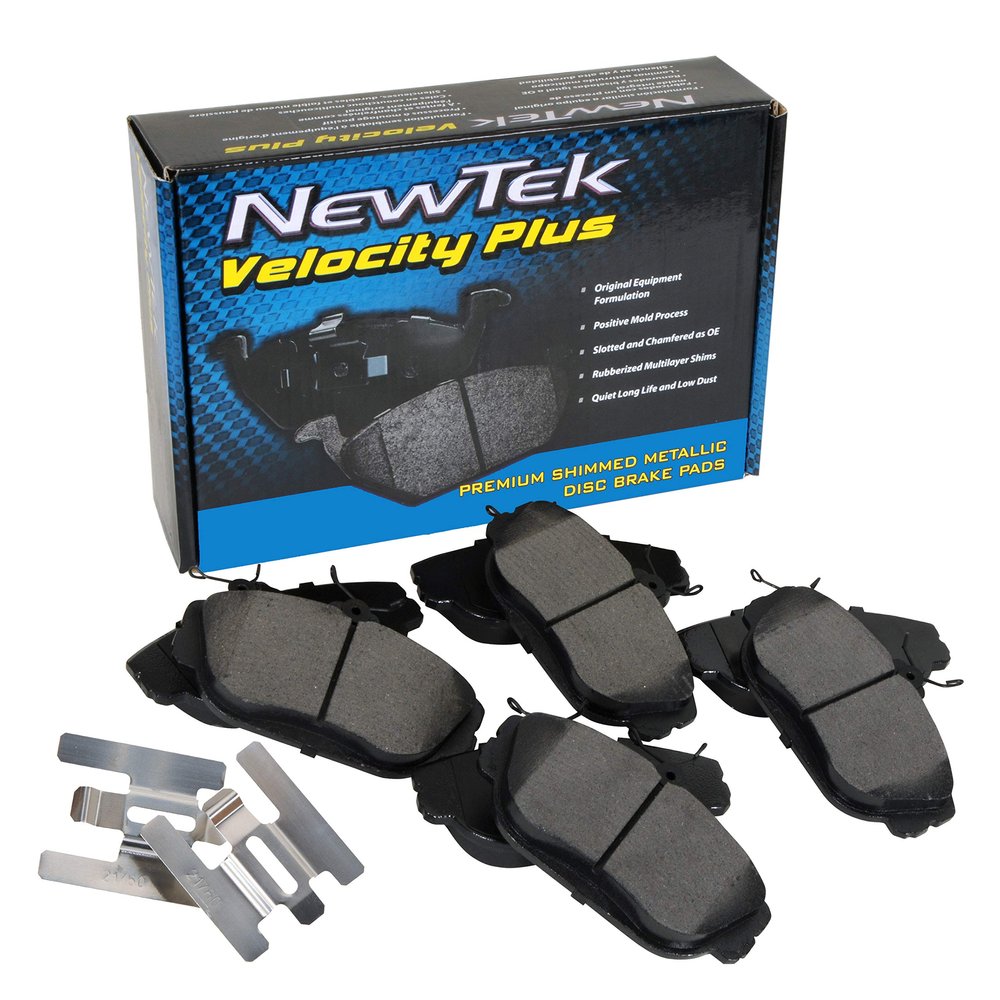 SMD1010H Front Semi-Metallic Brake Pads and Hardware