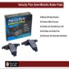 SMD1010H Front Semi-Metallic Brake Pads and Hardware view 2