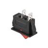 uxcell SPST Boat Rocker Switch Red Toggle Switch for Boat Marine 2pins ON/OFF AC 250V/16A 5pcs view 4