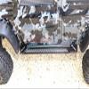 GPM For Traxxas TRX-4 Defender/Tactical Unit/Blazer Upgrade Parts Aluminum Side Steps (Reticulated Pattern A) - 1Pr Set Silver view 4