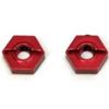 STRC Aluminum Front Hex Adapters (1 Pair) Red : Granite/Raider/XL/Vorteks/Fury view 1