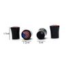 4 Pcs/Set Car Styling Zinc Alloy America National Flag Car Tire Valve Caps Wheel Tires Tire Stem Air Cap Airtight Covers (Black) view 2