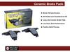 SCD510H Front Ceramic Brake Pads and Hardware view 2