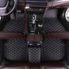MAITE Custom Car Floor Mat Fit for Le.xus RC RC200t RC250 RC300 RC350 2016 2017 2018 Full Surrouded XPE Leather Waterproof Carpets Mats Black with Beige Stitching view 1