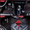 MAITE Custom Car Floor Mat Fit for Le.xus RC RC200t RC250 RC300 RC350 2016 2017 2018 Full Surrouded XPE Leather Waterproof Carpets Mats Black with Beige Stitching view 4