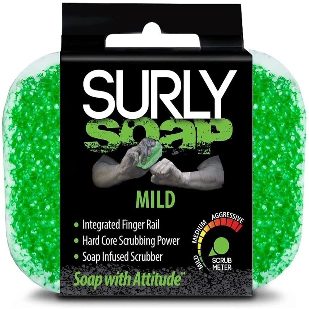 SURLY Soap SS003 Bar Soap With Attitude, Mild, Single Bar