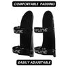 Zipline Racing Ski Shin Guard (Carbon, Medium - 11") view 3