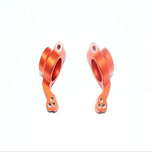 X-Rider 1/8 Flamingo RC Tricycle Upgrade Parts Aluminum Rear Knuckle Arm - 2Pc Set Orange