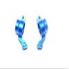 X-Rider 1/8 Flamingo RC Tricycle Upgrade Parts Aluminum Rear Knuckle Arm - 2Pc Set Blue view 1