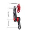 Single Speed Bike Chain Tensioner,Folding Bike Chain Stabilizer Rear Derailleur Chains Guide Single Speed Adjuster Accessory view 2