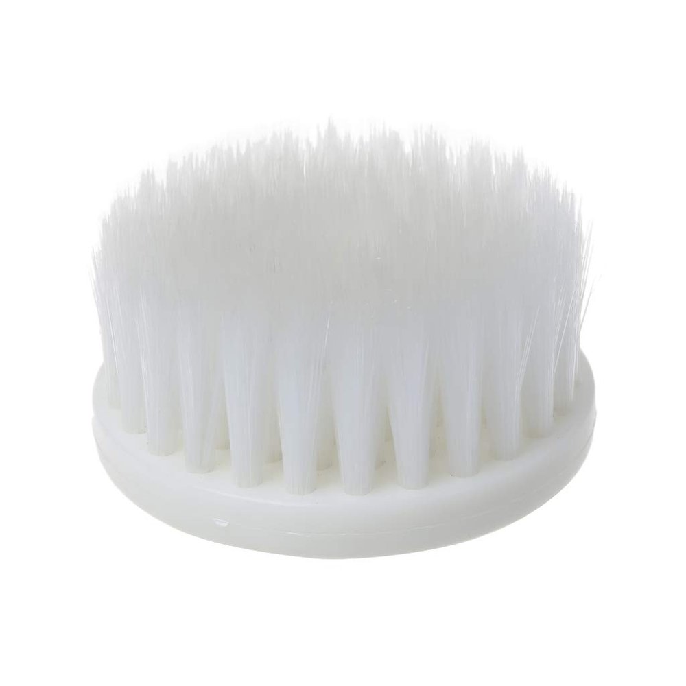60mm White Soft Drill Powered Brush Head Cleaning Car Carpet Bath Fabric By Keaiduoa