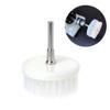 60mm White Soft Drill Powered Brush Head Cleaning Car Carpet Bath Fabric By Keaiduoa view 2