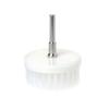 60mm White Soft Drill Powered Brush Head Cleaning Car Carpet Bath Fabric By Keaiduoa view 3