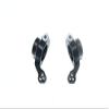 X-Rider 1/8 Flamingo RC Tricycle Upgrade Parts Aluminum Rear Knuckle Arm - 2Pc Set Black view 1