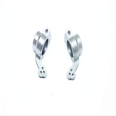 X-Rider 1/8 Flamingo RC Tricycle Upgrade Parts Aluminum Rear Knuckle Arm - 2Pc Set Gray Silver
