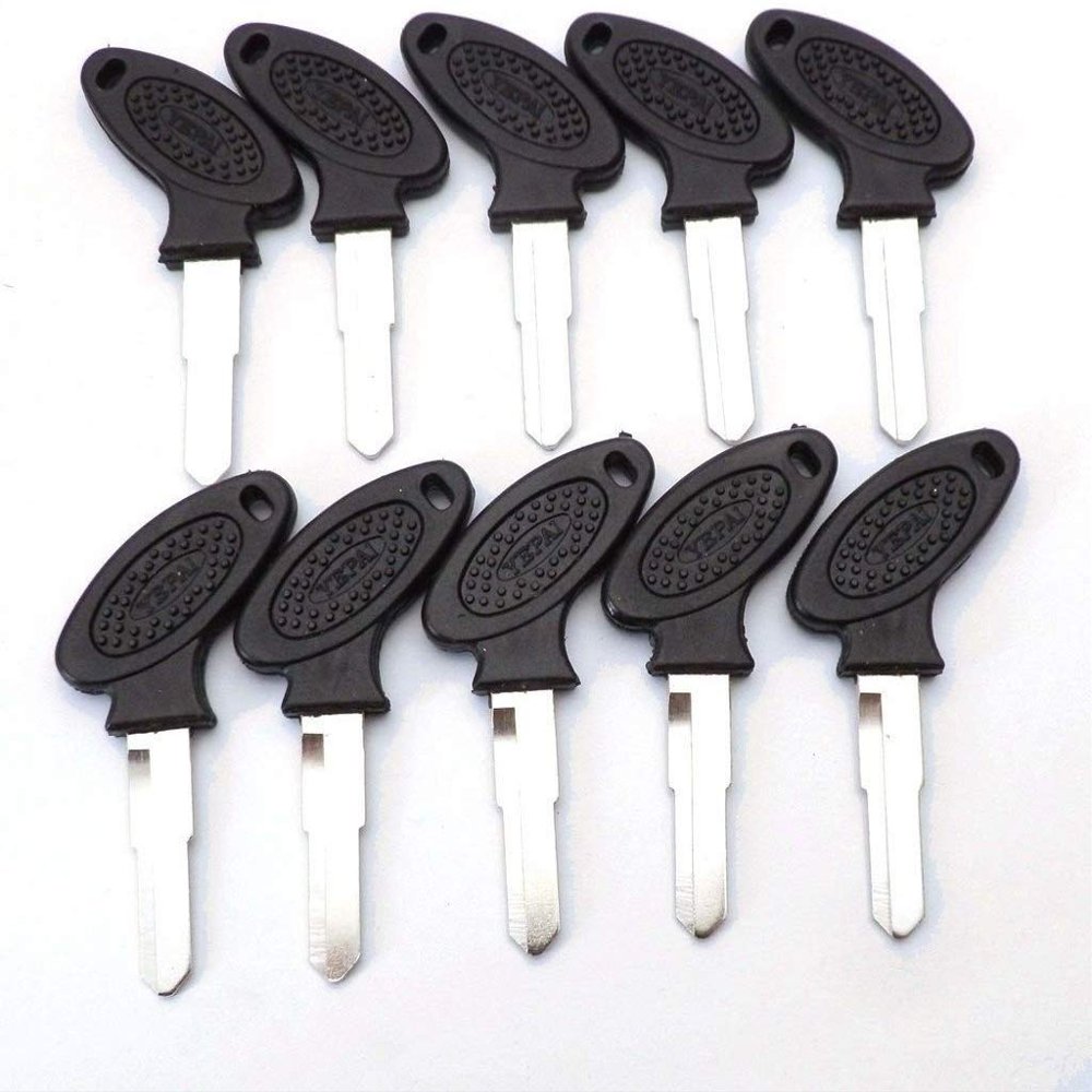 scooter 10X Blank Uncut Keys for Some Chinese Moped Motorcycle TY01