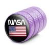 GRAPHICS & MORE NASA Worm Logo United States USA Flag Valve Stem Caps 4PK view 2