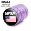 GRAPHICS & MORE NASA Worm Logo United States USA Flag Valve Stem Caps 4PK view 4