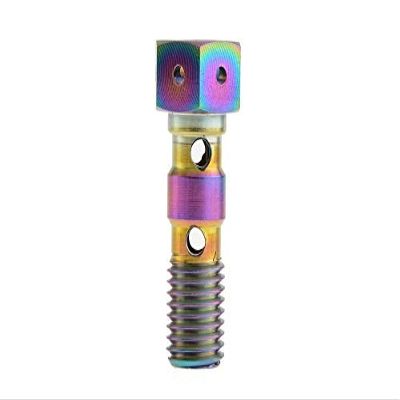 ROCKBROS TI0245 Titanium Brembo Double Brake Bolt, Screw Pitch 1.25