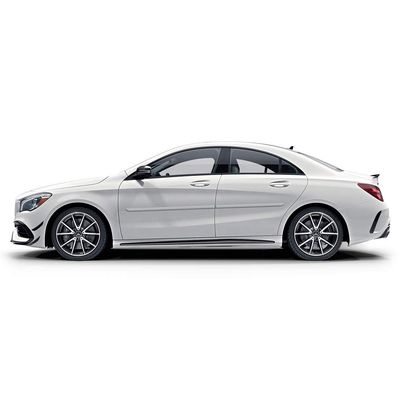 Dawn Enterprises FE-CLA-14 Painted Body Side Molding Compatible with Mercedes CLA - Rot (3089)