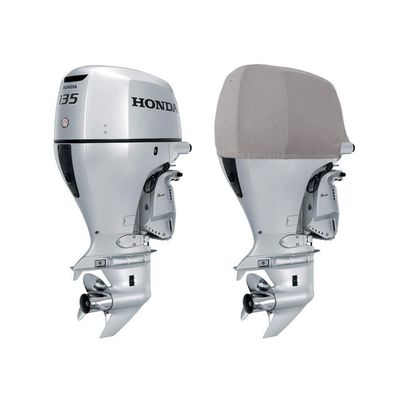 [Oceansouth Custom fit Cowling Cover Compatible with/Replacement for [Outboard Engines] + [Honda] + [BF115-BF150 4CYL 2.3L (from 2010 up to 2021) (for Storage only)].