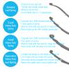 Buggies Unlimited Replacement Heavy Duty Rear Leaf Spring Club Car DS Electric (1981-2007) Models and Club Car DS Gas (1985-2007) Models view 4