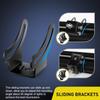 Nilight 2PCS Mounting Base Bracket LED Light Bar Slide Mount Bracket 2 Years Warranty (90034B),Black view 4