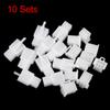 X AUTOHAUX 10 Sets 6 Pin 2.8mm Car Automotive Electrical Wire Connector Male Female Housing view 2