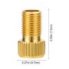 Qkurt 4pcs Presta to Schrader Bike Valve Adaptor, Aluminum Alloy Adapter Converter Bicycle Valve view 3