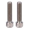 Disc Brake Caliper Bolts, Alloy Durable Lightweight, Mountain Bike Brake Hardware, 2Pcs M6 x 25mm, for Off-Road Cycling and Bike Repair Shops view 1