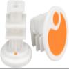 Ergon End Plugs for GA2/GA2Fat/GA3: Orange view 1