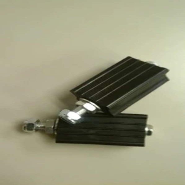 Pair of Rubber Pedals with Attaching Bolts for Most Pedal Cars