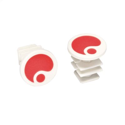 Ergon End Plugs for GA2/GA2Fat/GA3: Red