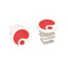Ergon End Plugs for GA2/GA2Fat/GA3: Red view 1