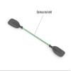R/C Scale Accessories : Paddle For Canoe For 1:10 Crawlers - 3Pc Set Black view 3