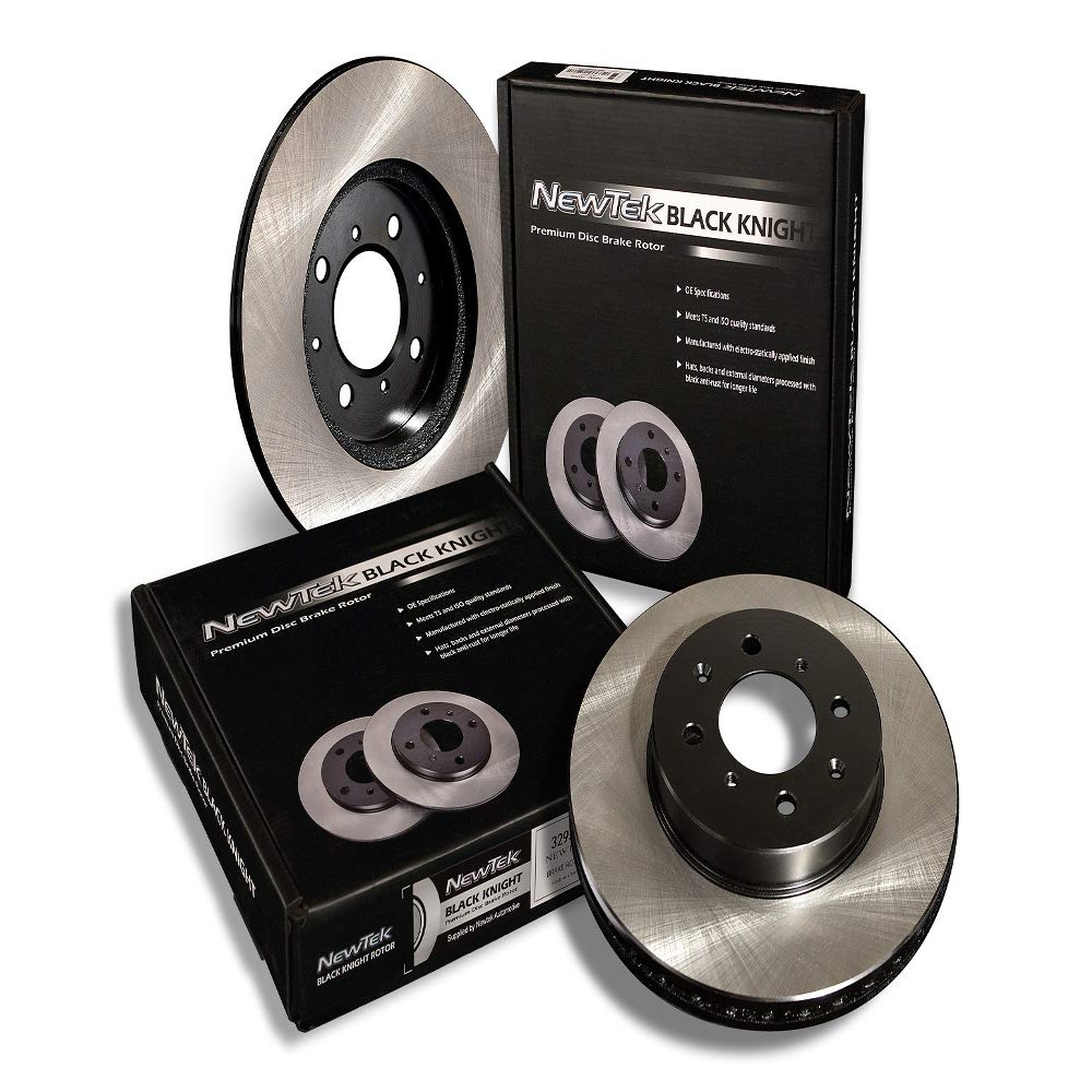 31261E Rear Premium Black E-Coat Rotor Pair of 2
