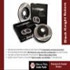 31261E Rear Premium Black E-Coat Rotor Pair of 2 view 2