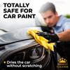 Premium 2pk Mini +1 Free Shammy Cloth for Car Drying - 17x13 - Super Absorbent Chamois Towel for Car - Scratch-Free, Reusable & Soft Cleaning Towel view 3