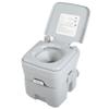 JAXPETY 5.3 Gallon Camping Toilet Portable Travel Toilet w/Sealing Slide Valve, Anti-Leak Water Pump, Carry Handle, Large Capacity Waste Tank for Car, Boat, Truck (20L Gray) view 1