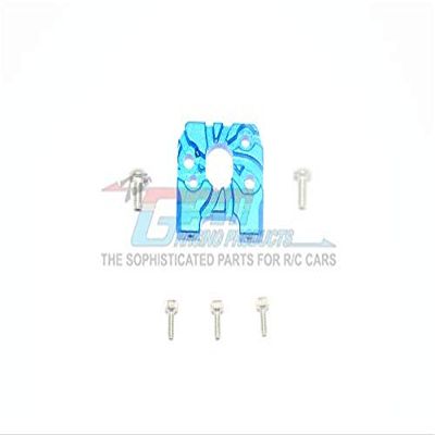 X-Rider 1/8 Flamingo RC Tricycle Upgrade Parts Aluminum Motor Mount With Heat Sink Fins - 1Pc Set Blue