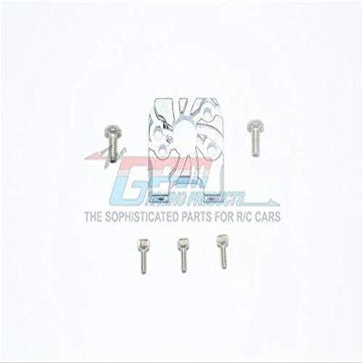 X-Rider 1/8 Flamingo RC Tricycle Upgrade Parts Aluminum Motor Mount With Heat Sink Fins - 1Pc Set Gray Silver