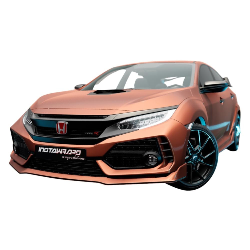KPMF K75400 Matte Autumn Fire Metallic | K75554 | Vinyl CAR WRAP Film (5ft x 1ft (5 Sq/ft)) w/Free-Style-It Pro-Wrapping Glove