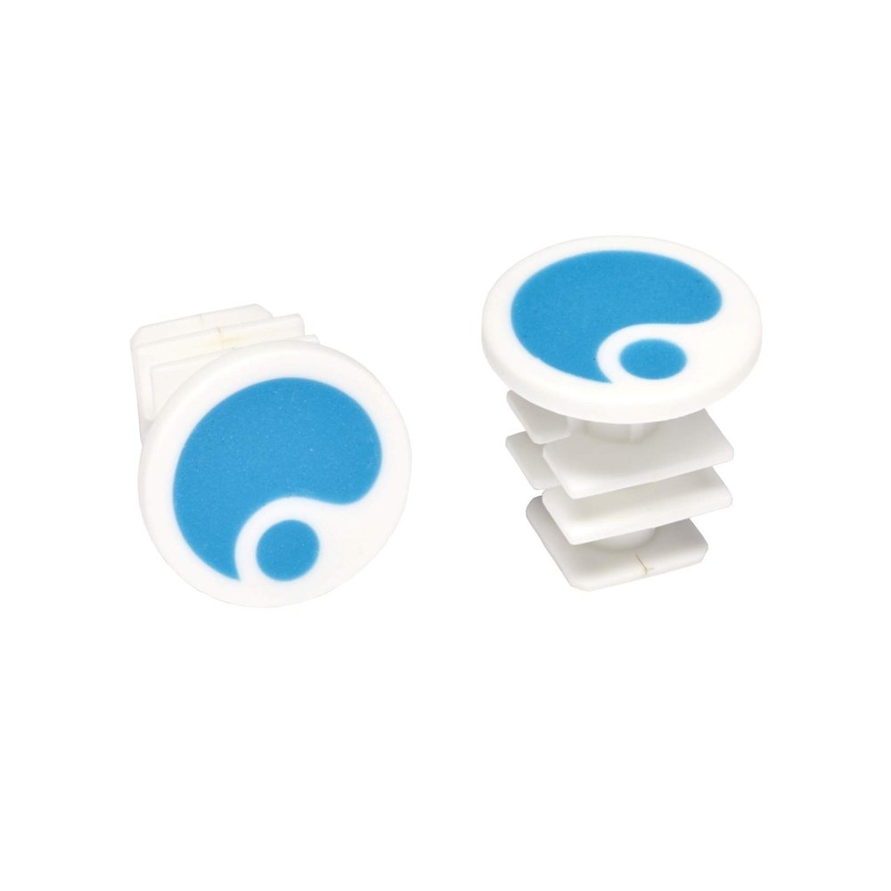 Ergon End Plugs for GA2/GA2Fat/GA3: Blue