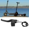 Suuonee Left Side Brake Lever, Electric Scooter Brake Lever Replacement Pocket Bike Mini Scooter E Bike Brake Handle Durable Black Plastic High Strength Easy Install for Scooter Compatible Parts view 2