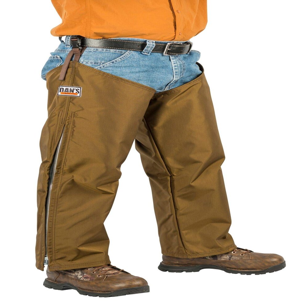 Dan's Five Star Briarproof Chaps, Made in U.S.A (34, Small)